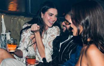 Kendall Jenner y Bad Bunny en el after party de la Met Gala.