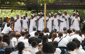 Conmenoración de una masacre Colombia