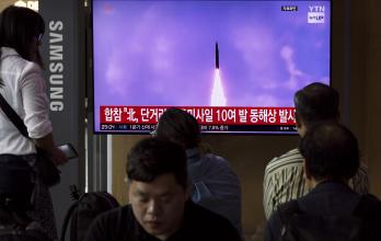 Corea del Norte lanza una decena de misiles balísticos en un repunte de la tensión con el Sur