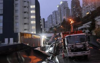 Preocupación en Chile por un tercer socavón abierto bajo edificios sobre históricas dunas