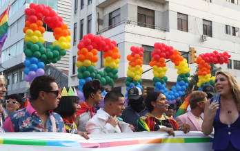 Desfile por el Orgullo Gay.