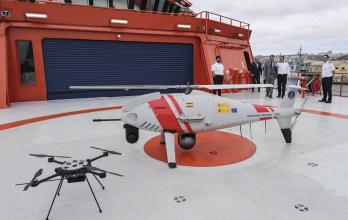 España presenta el primer buque civil del mundo pensado para operaciones con drones