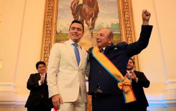 DANIEL NOBOA Y ALVARO NOBOA CONDECORACION