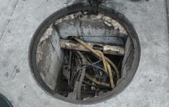 robo de cables de semáforo
