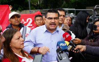 Jorge Escala de Unidad Popular denunció a Cynthia Gellibert.