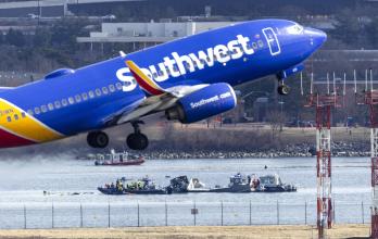 Mundo, Estados Unidos, Accidente aéreo