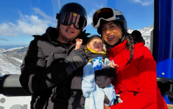 El bebé reborn de Alejandra y Jaime, diseñado con IA para parecerse a su familia.