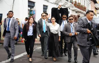 La vicepresidenta Verónica Abad perdió sus derechos de participación con sentencia del TCE.