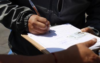 recolección de firmas