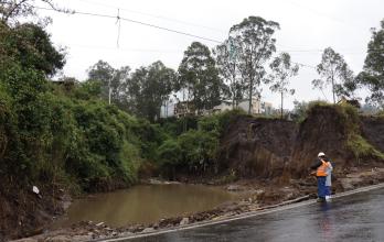 quebrada autopista general rumiñahui