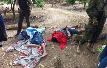 Fuerzas Armadas y Policía realizaron un allanamiento en finca donde mantenían a los secuestrados.