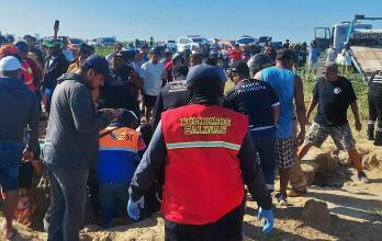Momentos desesperantes se vivieron en el rescate de los fallecidos