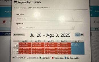 Turno para cédula copado