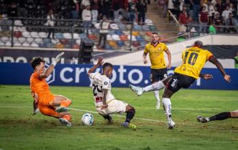 Universitario vs. Barcelona SC, Copa Libertadores, BSC, grupo B, derrota, último lugar