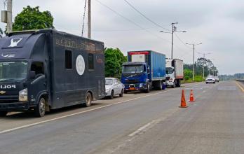 Operativos en la carretera de Quevedo