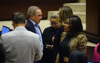 RICARDO PATIÑO Y PAOLA CABEZAS EN LA ASAMBLEA NACIONAL