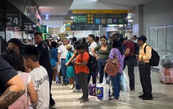 terminal terrestre Guayaquil viajeros buses feriado CORTESÍA Municipio