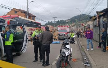 Siniestro de tránsito en Cuenca