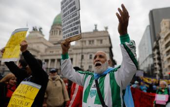 Mundo, Argentina, Jubilado, Protestas