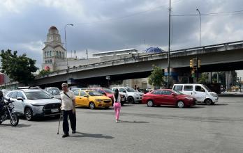 peatones en Guayaquil