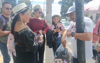 venta de peluches de Daniel Noboa