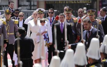 Lavinia Valbonesi y Daniel Noboa