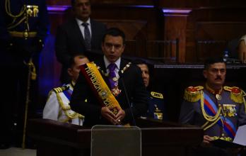 Daniel Noboa habló este 24 de mayo de 2025 sobre ampliar la matriz energética.