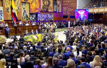 Posesión presidencial Daniel Noboa