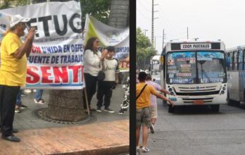 Transportistas reclamo