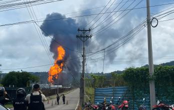 INCENDIO EN REFINERIA