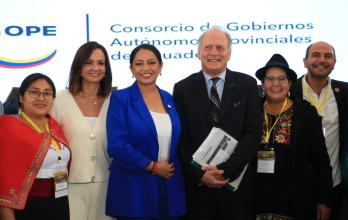 Paola Pabón culmina su gestión en el CONGOPE