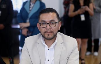 El legislador del correísmo Blasco Luna interpeló a la presidenta de la Comisión de Participación Diana Jácome por la aprobación del plan de trabajo.