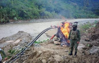 Impacto de la minería ilegal al medio ambiente