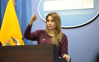 Carolina Jaramillo, vocera gubernamental de Noboa