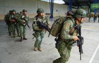 Militares en Alto Punino