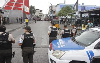 Ocho asesinato en el norte de Guayaquil