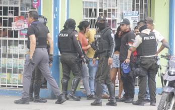 Ocho asesinato en el norte de Guayaquil