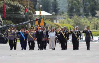 El general Henry Santiago Delgado Salvador asumió el mando del Ejército Ecuatoriano