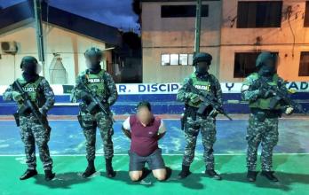 Incautación de droga en Napo