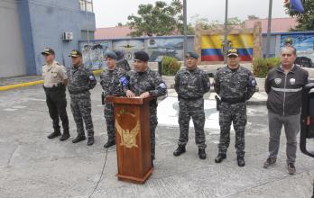 El traslado de la comandancia de la Policía Nacional a Guayaquil