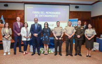 Gobierno y ONU mujeres firman convenio de seguridad de género