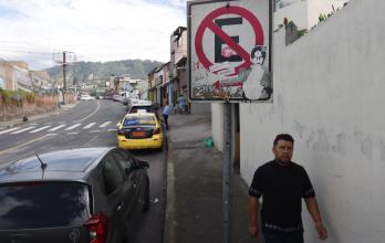 Vehículos mal estacionados Quito