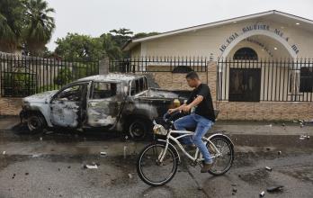 Protestas en zona ban (14784420)