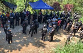 Violento operativo militar y policial en el cantón Las Naves