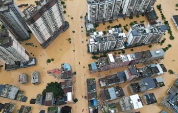 Mundo, China, Emergencia climática, Inundaciones