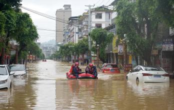 Mundo, China, Emergencia climática, Inundaciones
