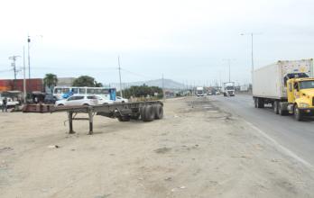 tráiler siniestro vía Perimetral movilidad 25 junio 25 GM
