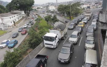 congestión avenidas del Bombero y Carlos Julio Arosemena vialidad tránsito movilidad junio 2025 CK