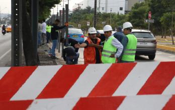 Los Ceibos pasos a desnivel avenida del Bombero 1 julio 2025 AL