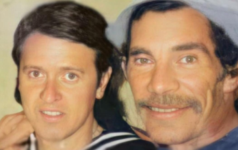 Carlos Villagrán y Ramón Valdés